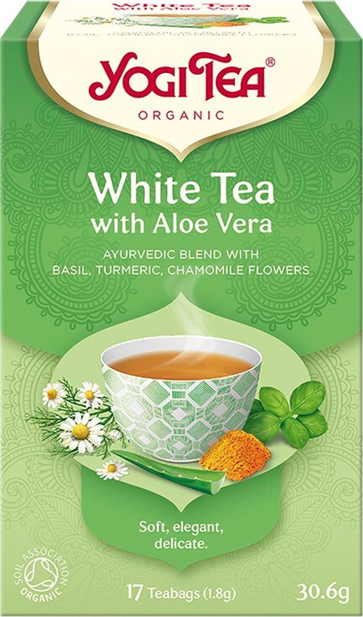 Yogi - White Tea, With Aloe Vera, Økologisk