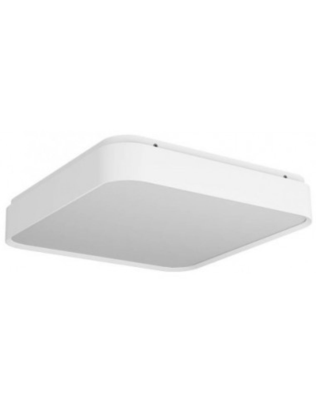 YOMO Plafond i aluminium og akryl 39,6 x 39,6 cm 1 x 47W SMD LED - Mat hvid