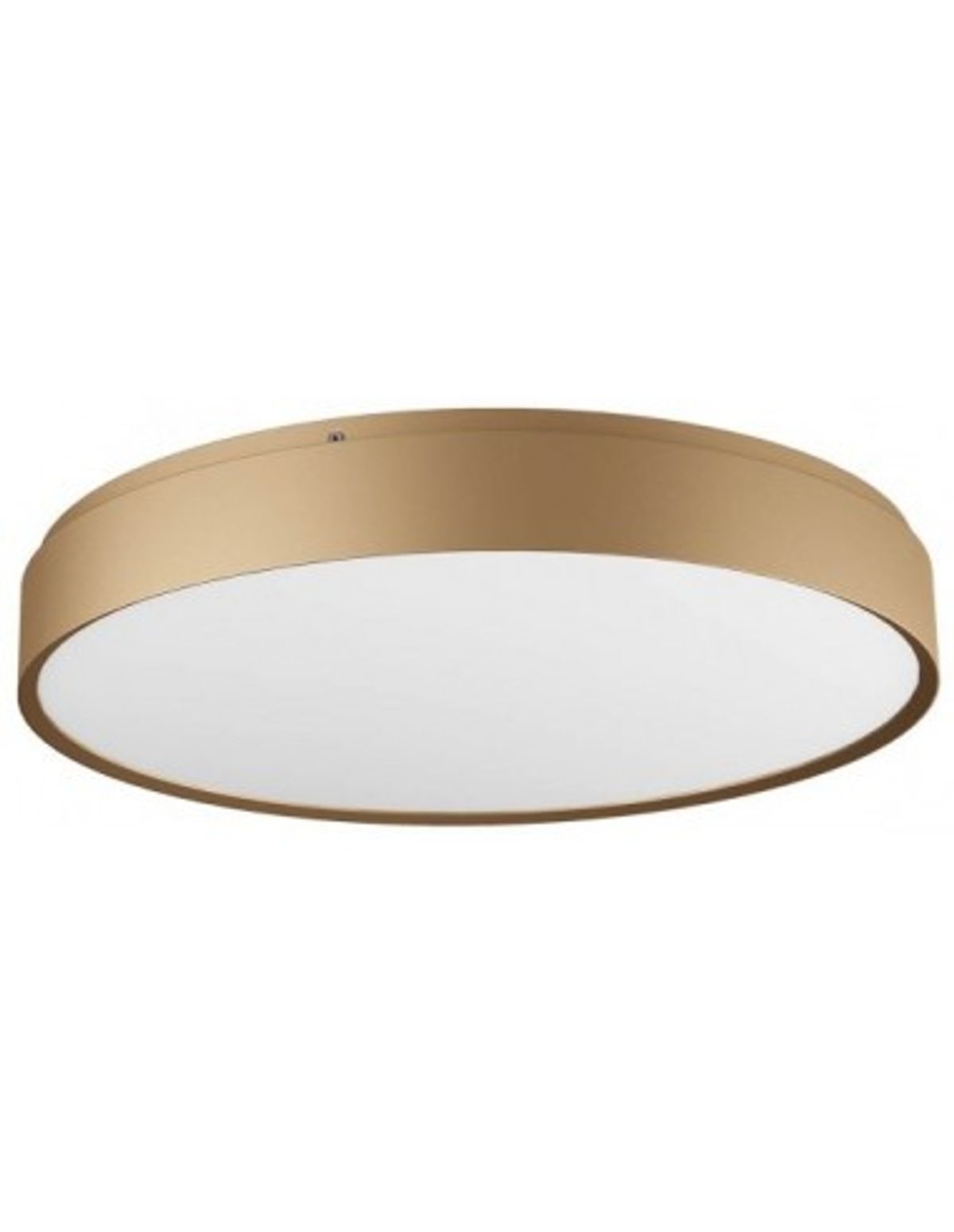 YOMO Plafond i aluminium og akryl Ø47 cm 1 x 53,6W SMD LED - Mat guld