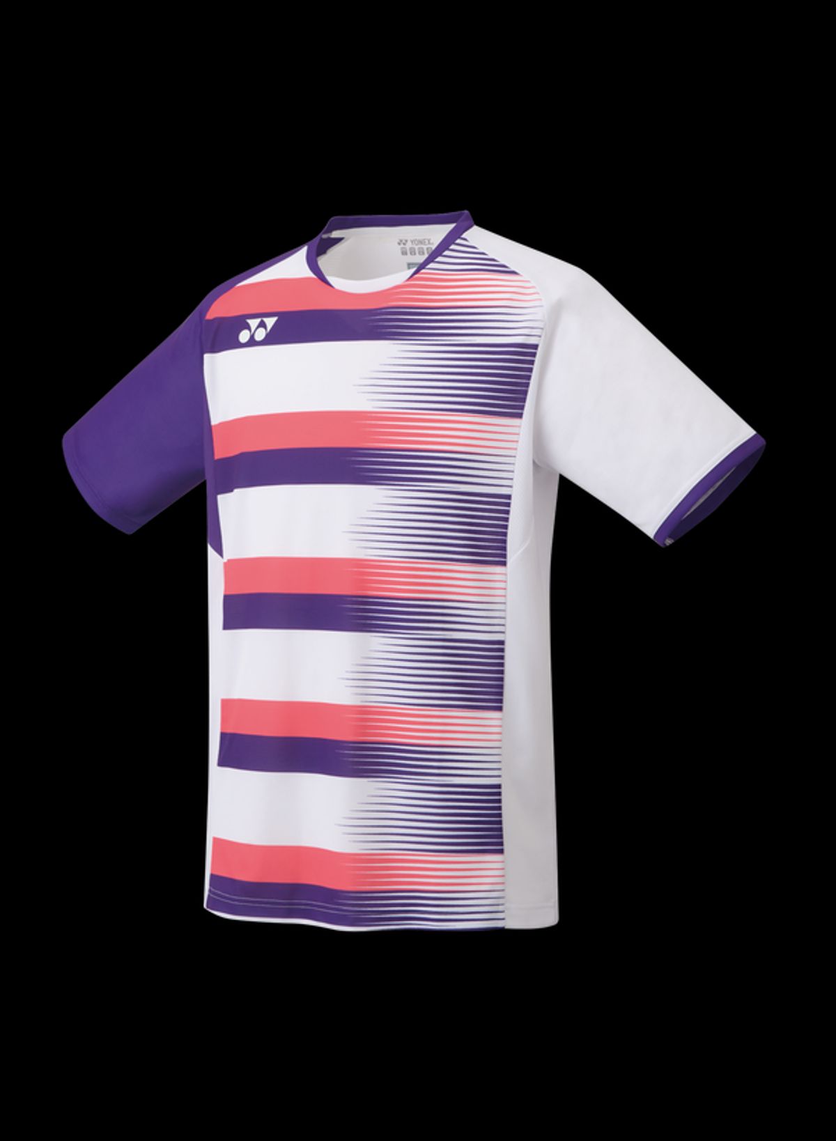 Yonex Crew Neck T-shirt Tournament 10394EX White/Purple