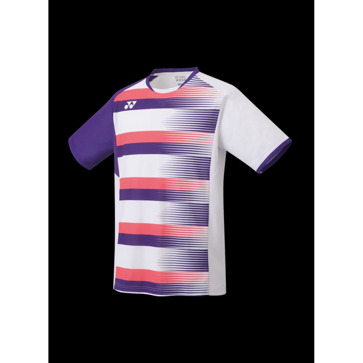 Yonex Crew Neck T-shirt Tournament 10394EX White/Purple