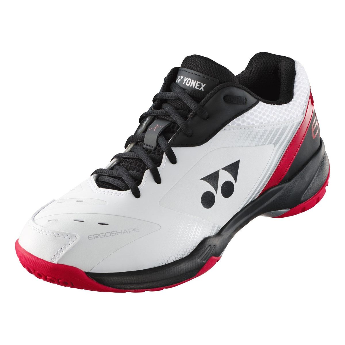 Yonex SHB 65 X 3 Badmintonsko (White/Red) - 43