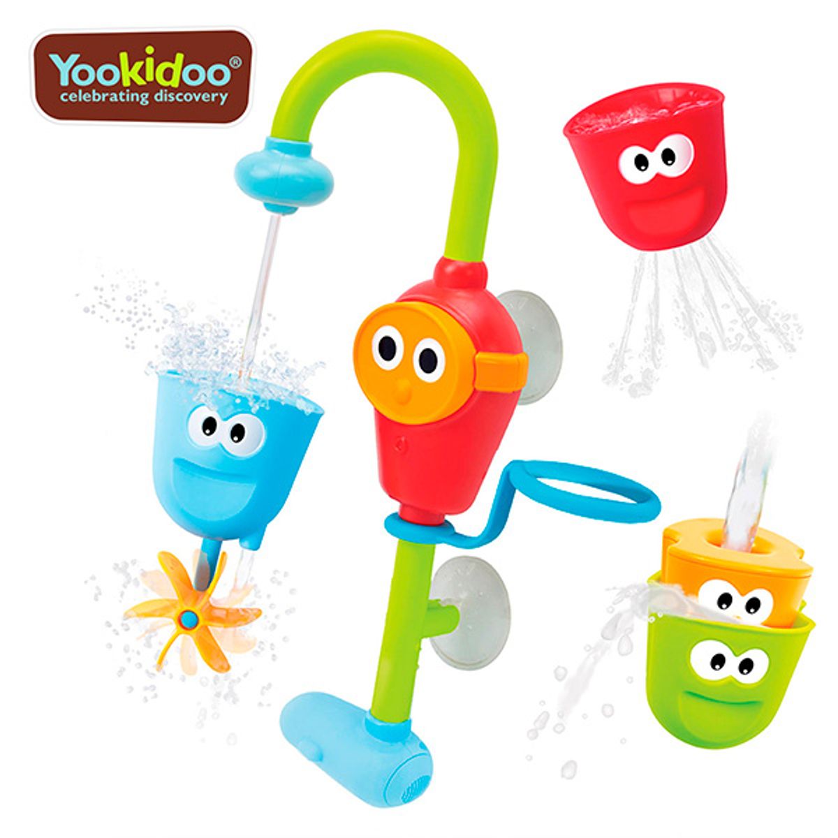 Yookidoo Flow n´ Fill Spout badelegetøj