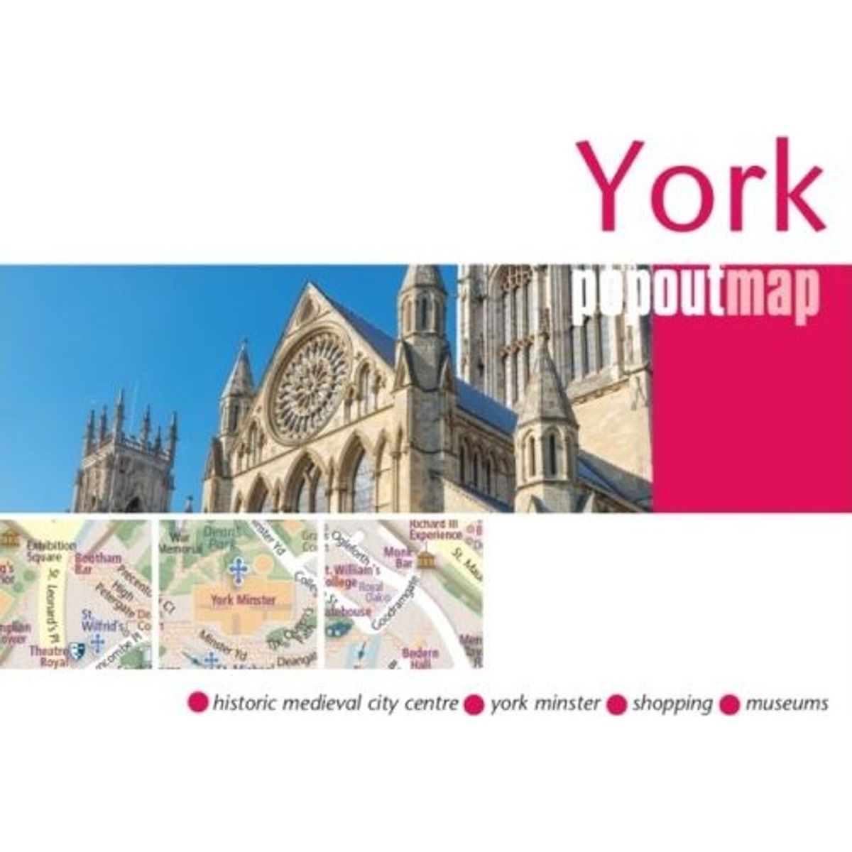 York Popout Map - Popout Map - English Book