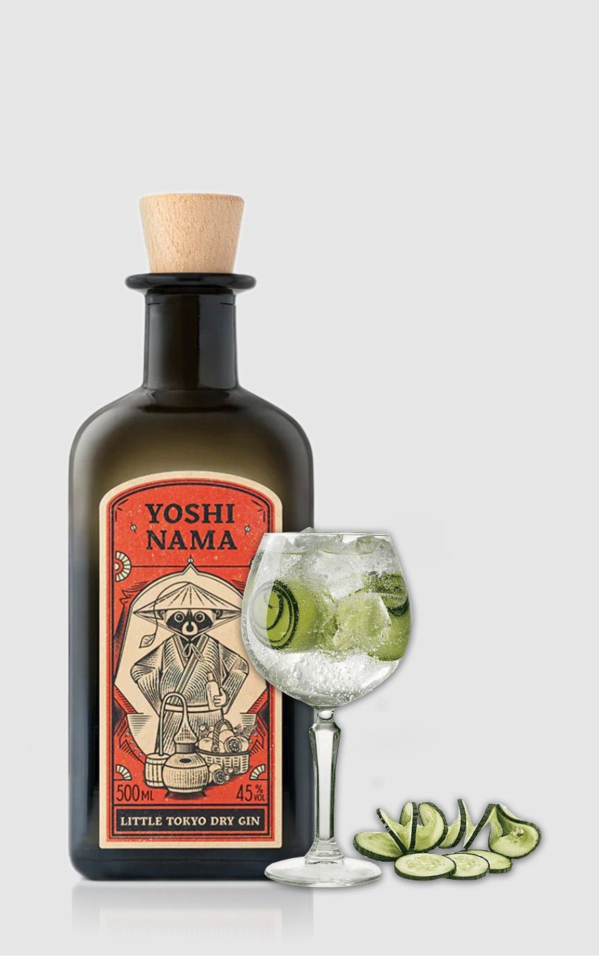 Yoshi Nama Little Tokyo Dry Gin 50cl