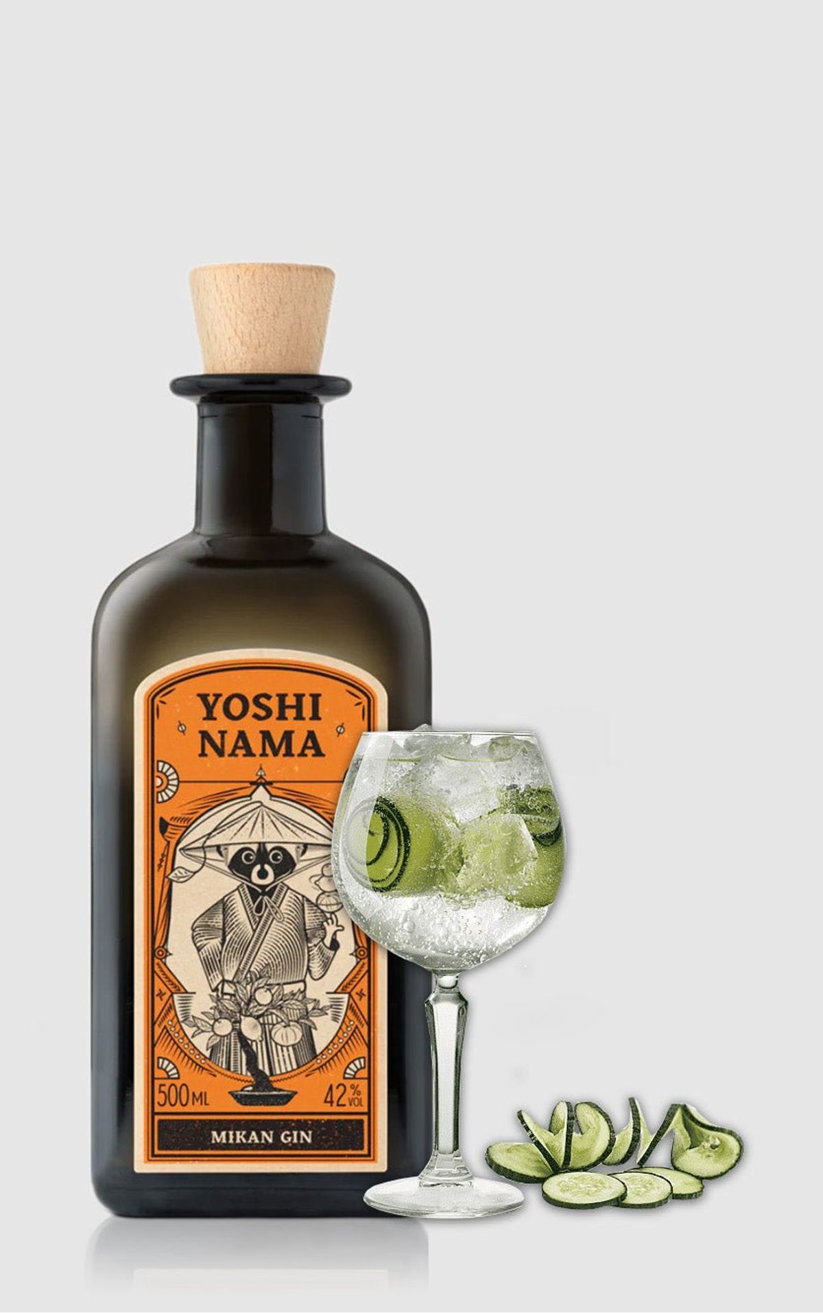 Yoshi Nama Mikan Gin 50cl