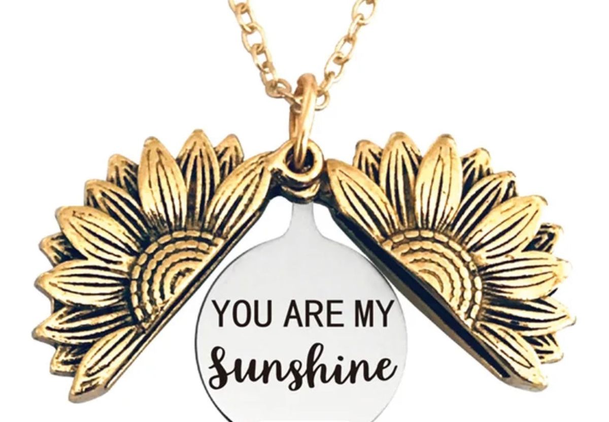 "You Are My Sunshine" - Halskæde - Guld