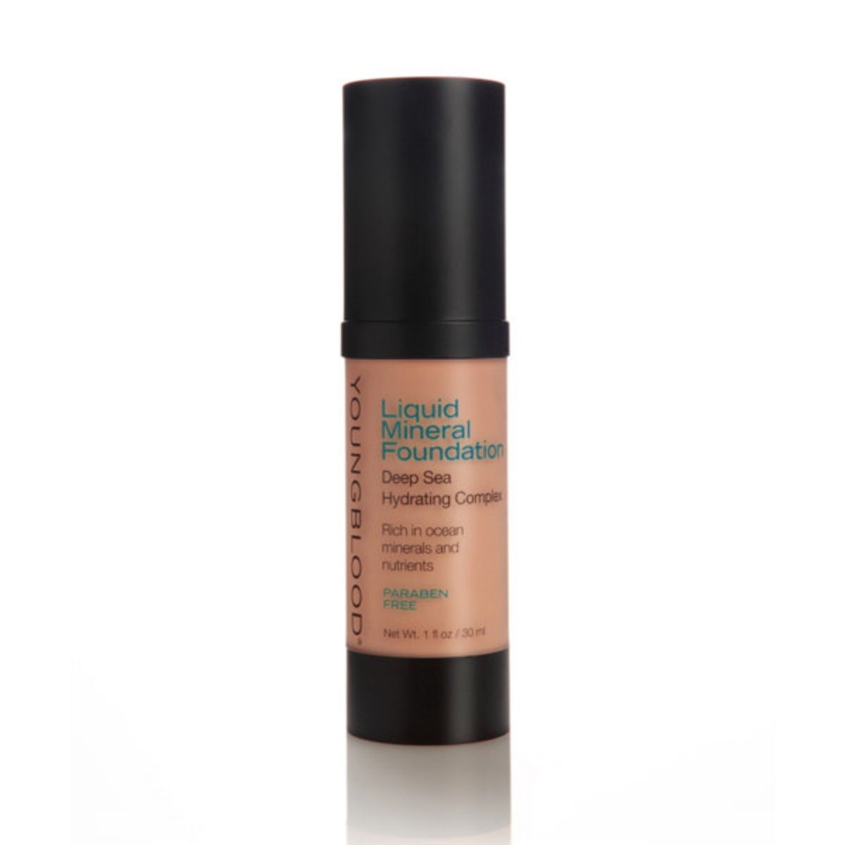 Youngblood Liquid Mineral Foundation, Sand, 30 ml