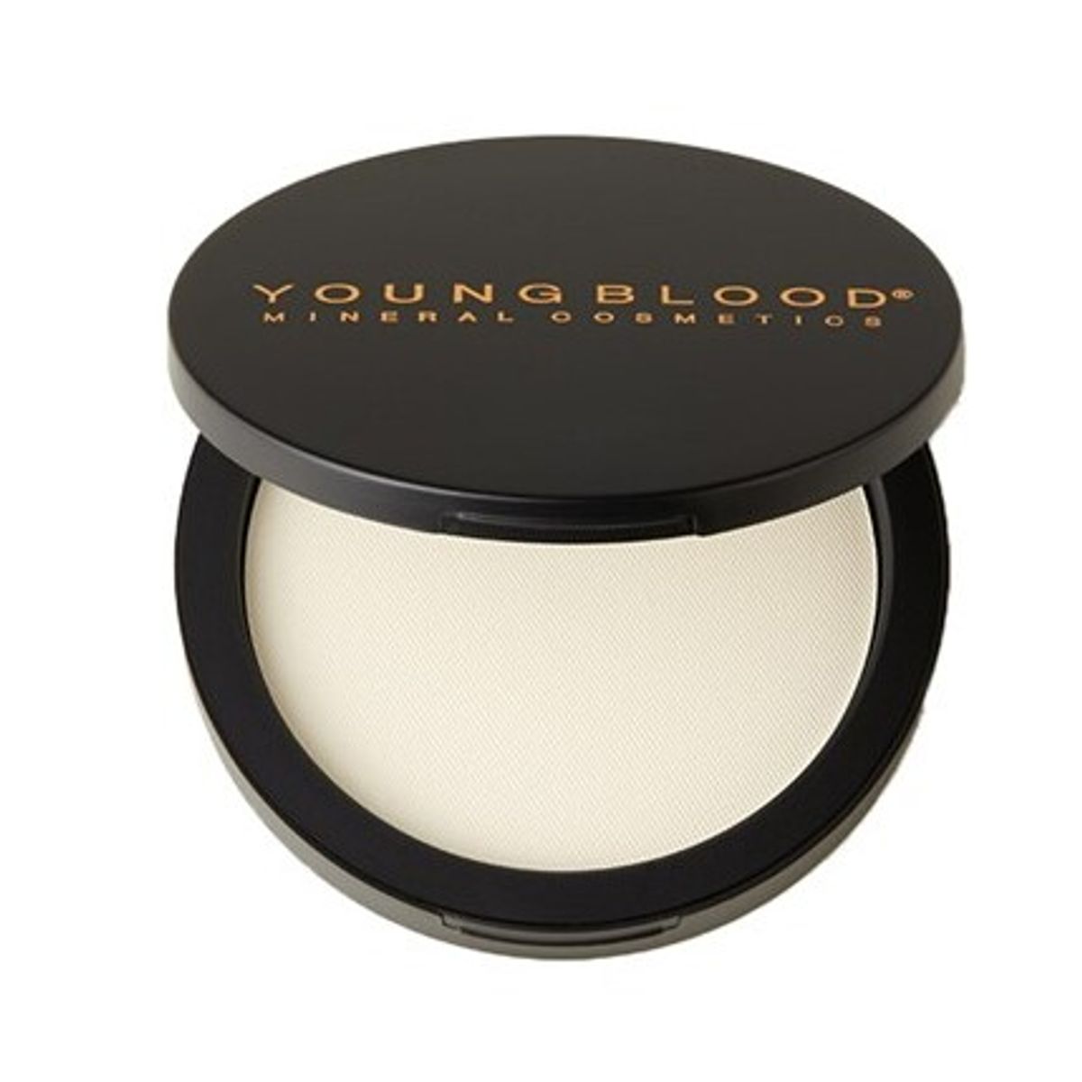 Youngblood, Pressed Mineral Rice Powder, Fv. Light, 8 gram - Makeup, Rispulver, Stopper fedtet look, Olieabsorberende, Pudder