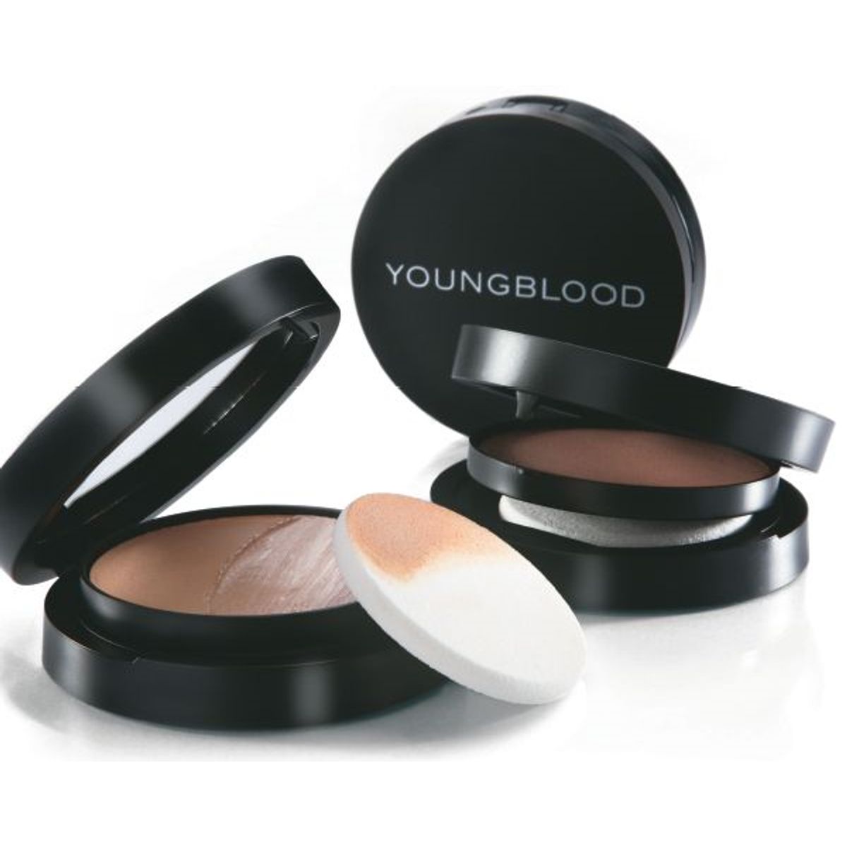 Youngblood Refillable Compact Cream Powder Foundation Honey 7g