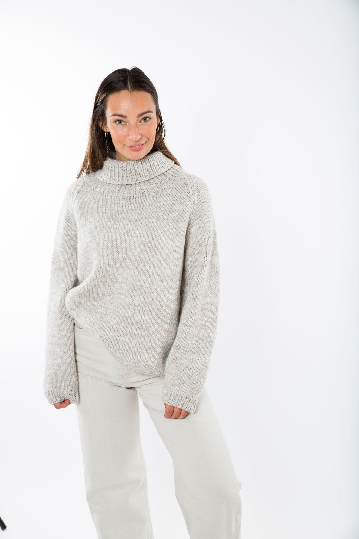 Yrsa Sweater - Fuza Wool - Beige