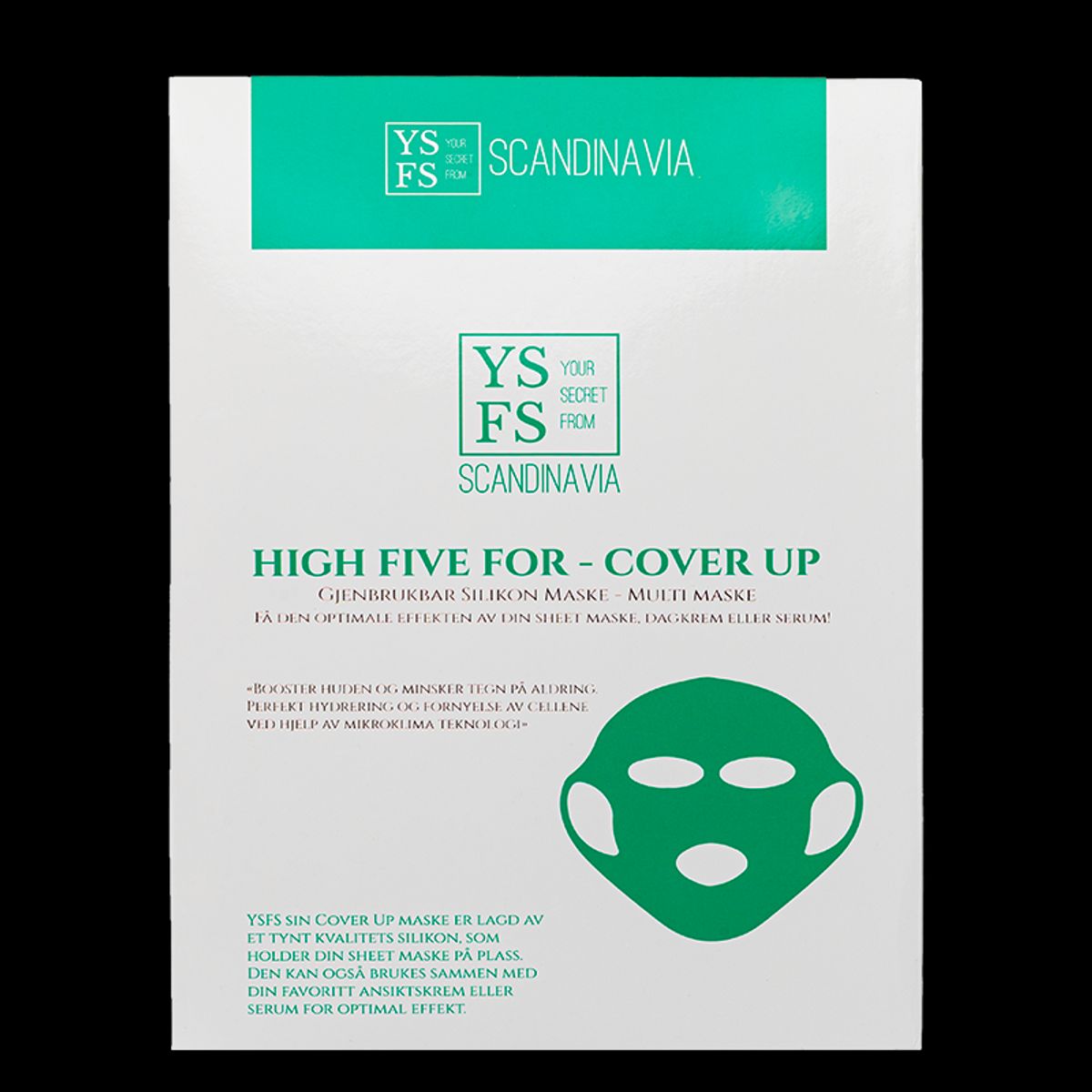 YSFS Cover Up Mask Green