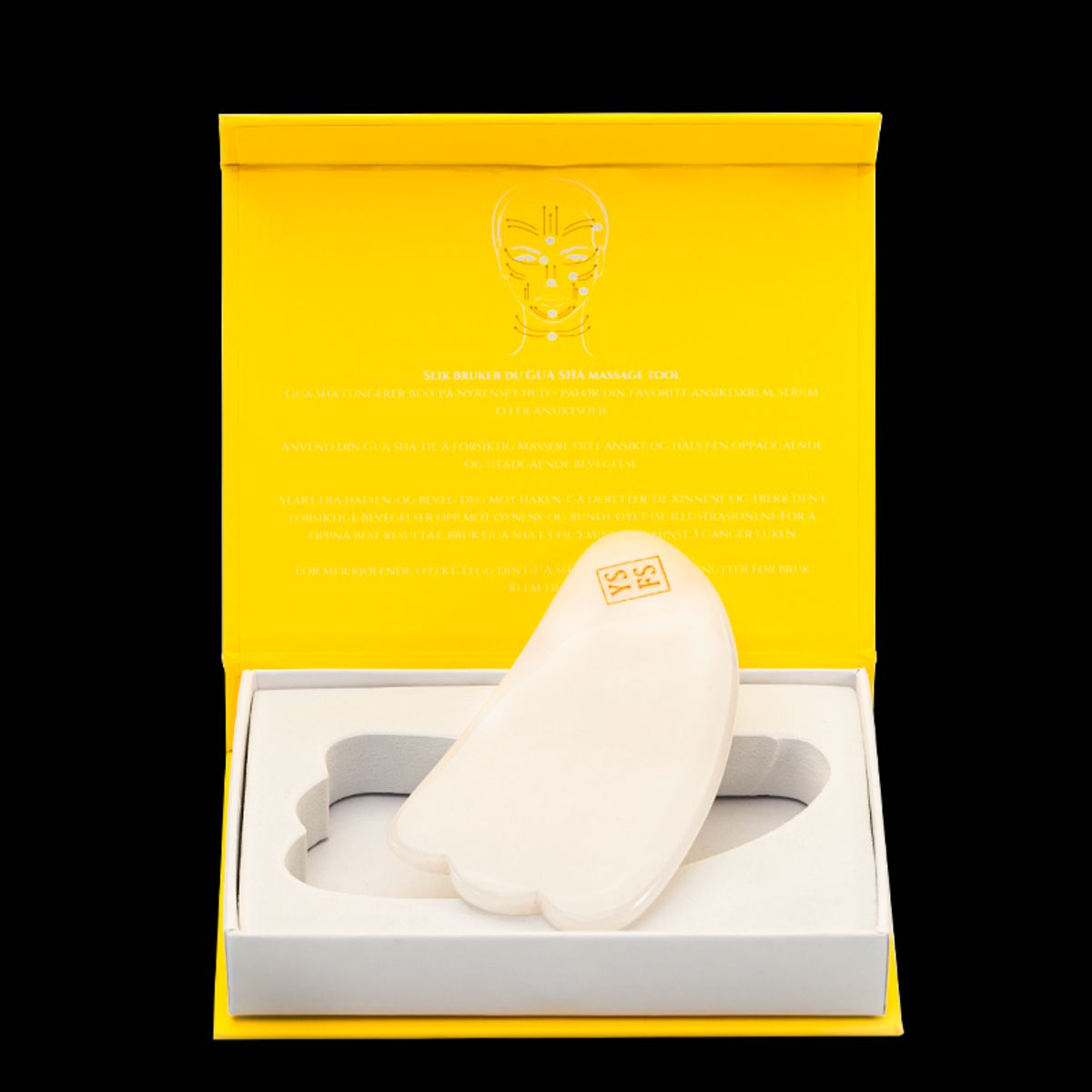 YSFS Gua Sha Massage Tool Yellow Wing