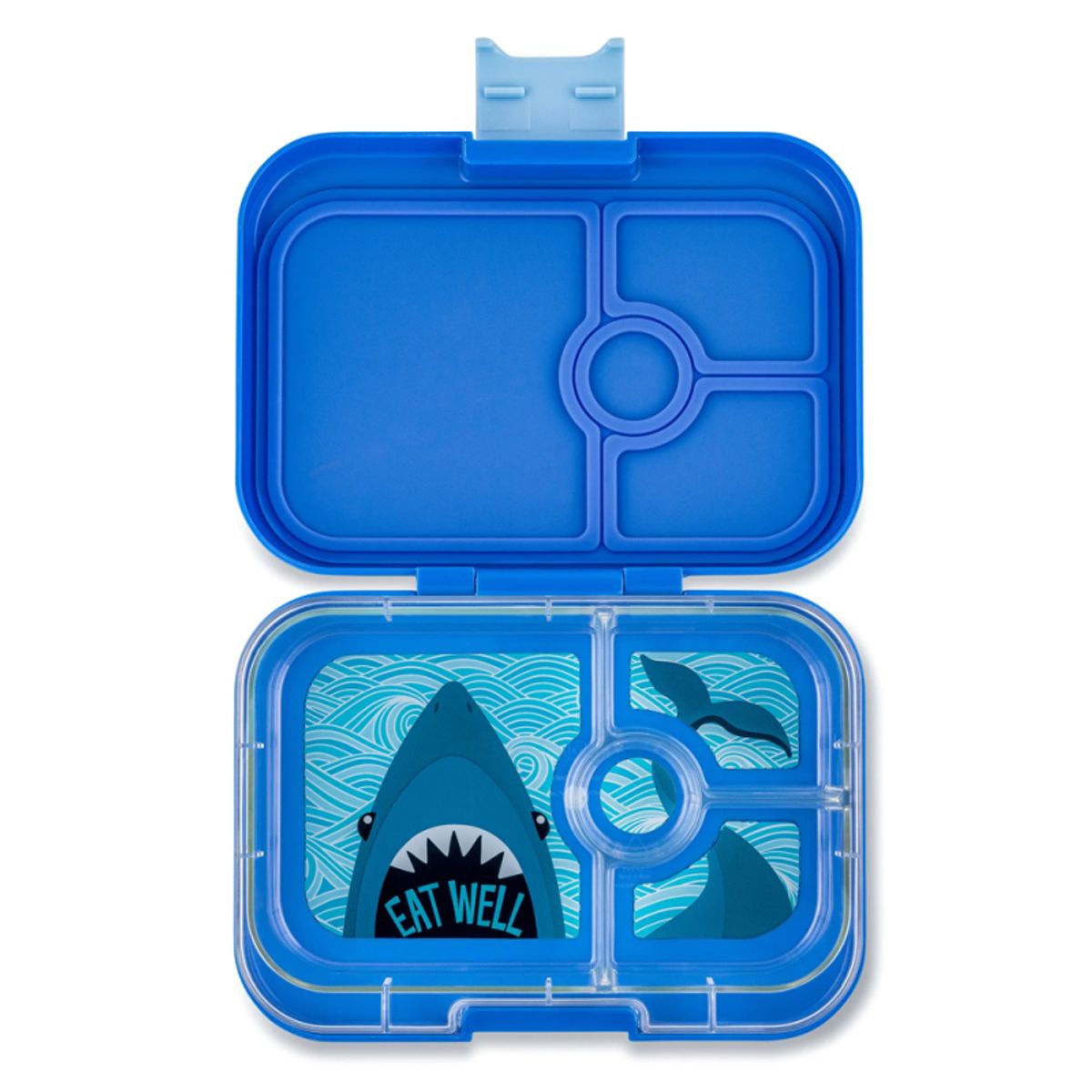 Yumbox bento madkasse 4 rum - Blue Shark