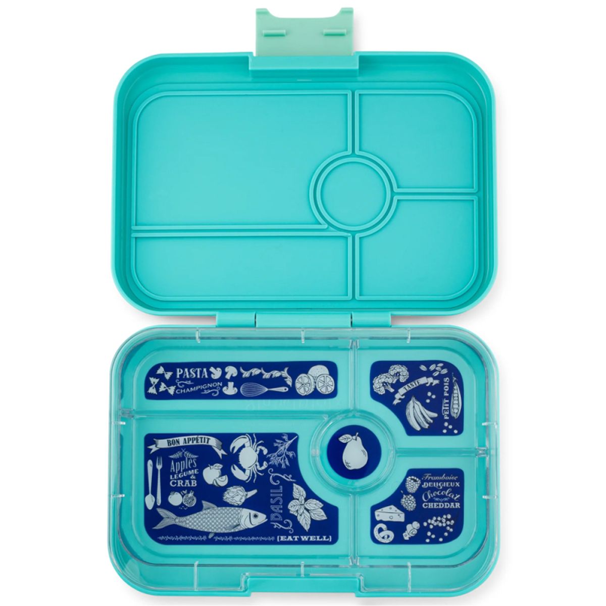 Yumbox bento madkasse 5 rum - Blå Bon Appetit XL