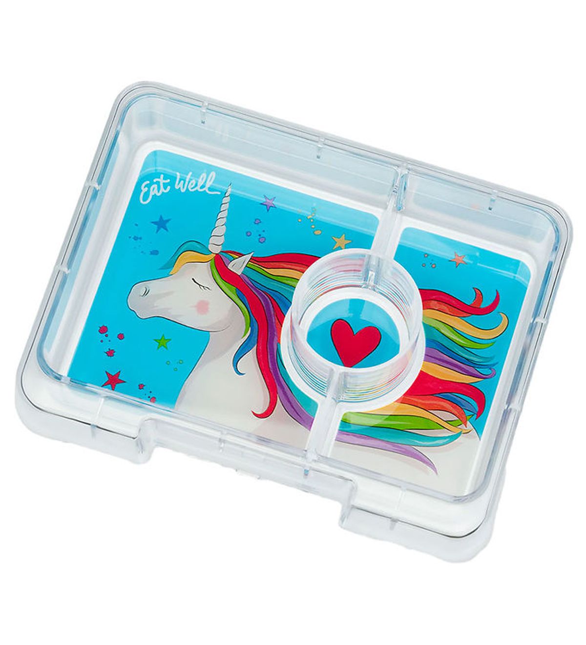 Yumbox Indsatsbakke m. 3 Rum - Snack - Magical Unicorn