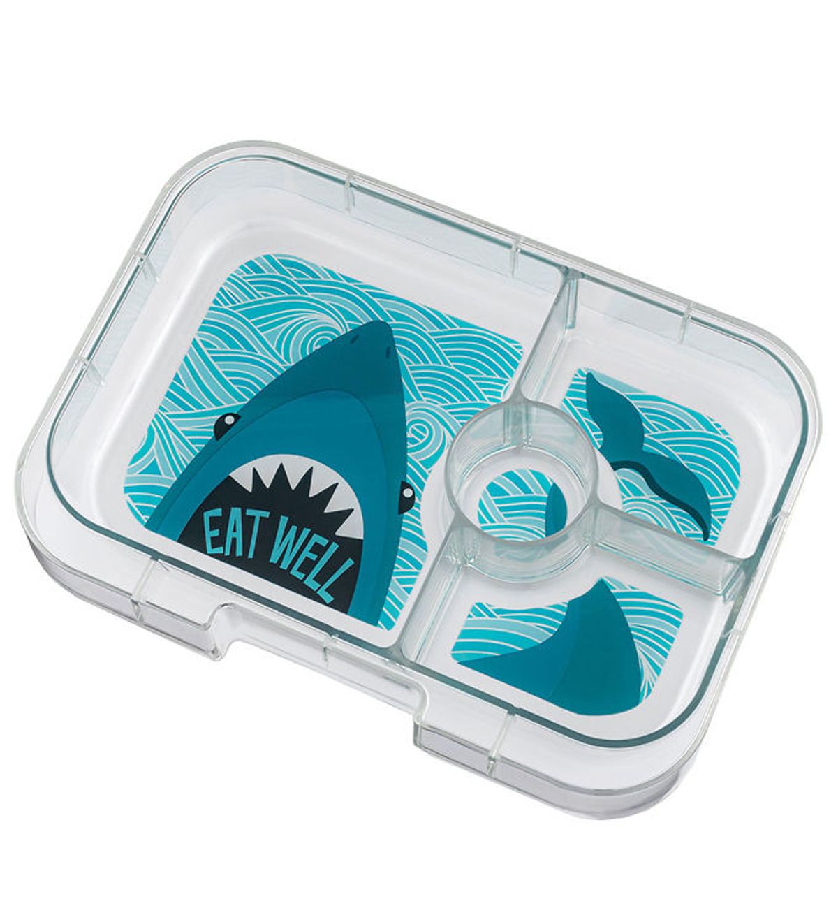 Yumbox Indsatsbakke m. 4 Rum - Panino - Shark