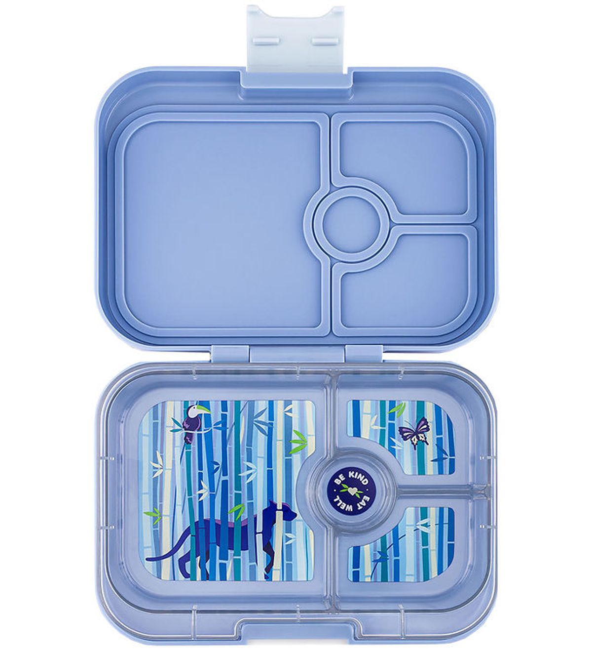 Yumbox Madkasse m. 4 Rum - Bento Panino - Hazy Blue/Panther