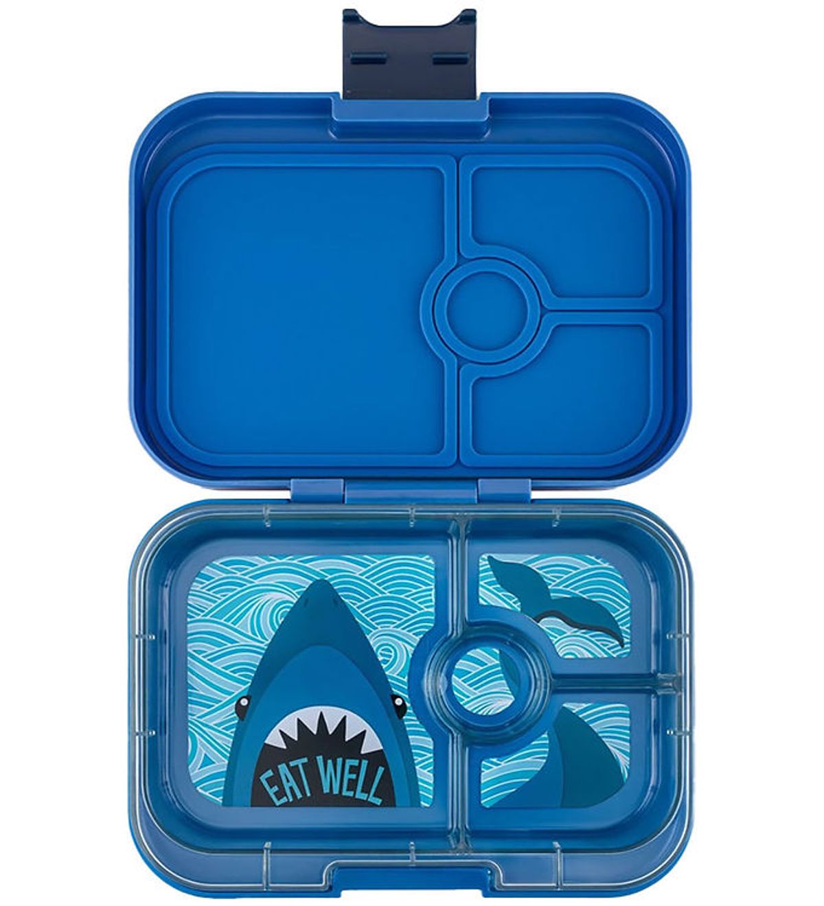 Yumbox Madkasse m. 4 Rum - Bento Panino - Monte Carlo Blue - Sha