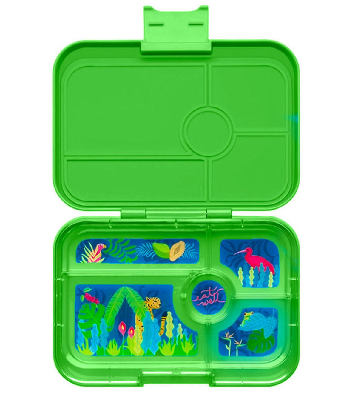 Yumbox Madkasse m. 5 Rum - Bento Tapas - Jurassic Green/Jungle