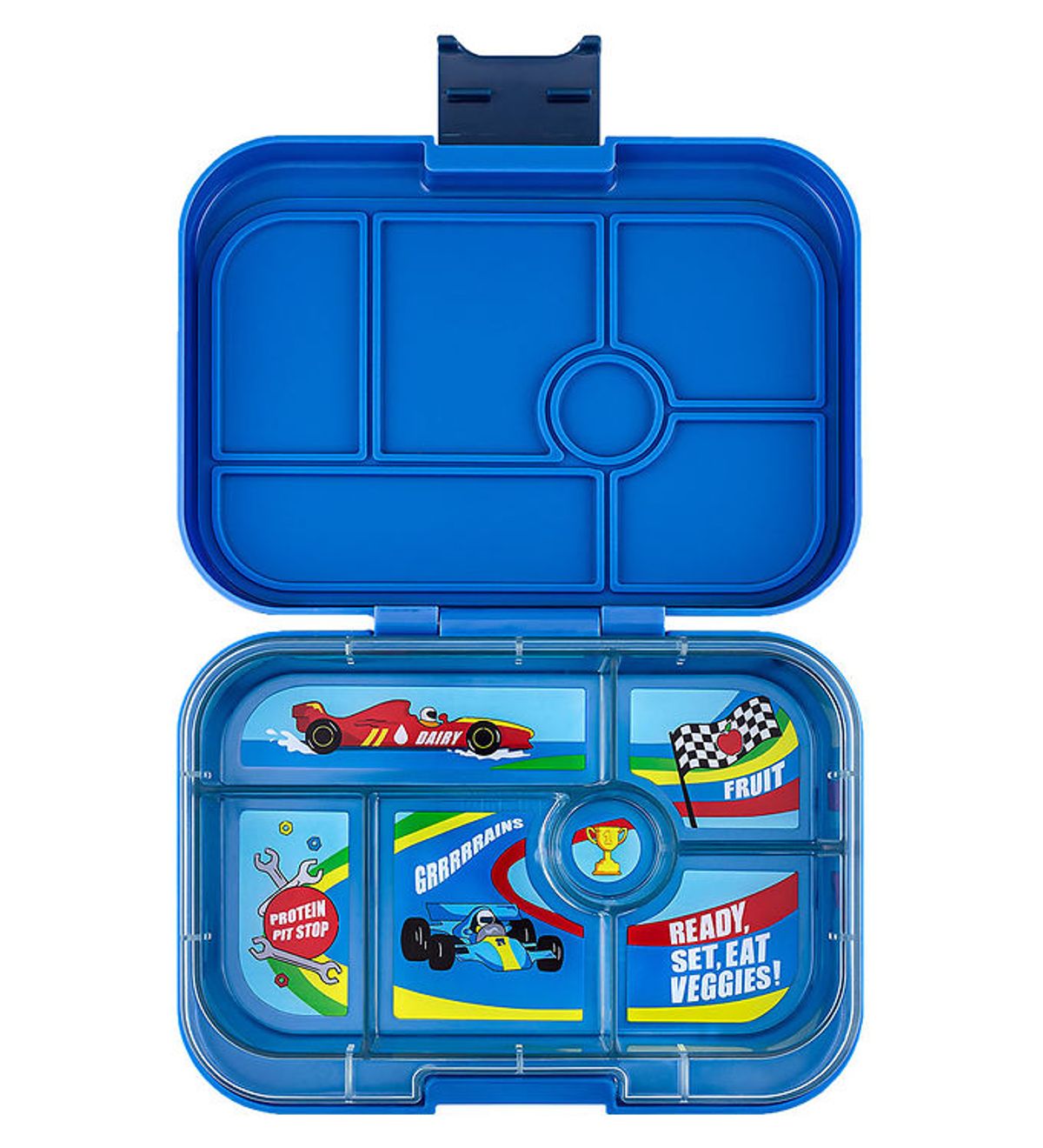 Yumbox Madkasse m. 6 Rum - Bento Original - Surf Blue - Race