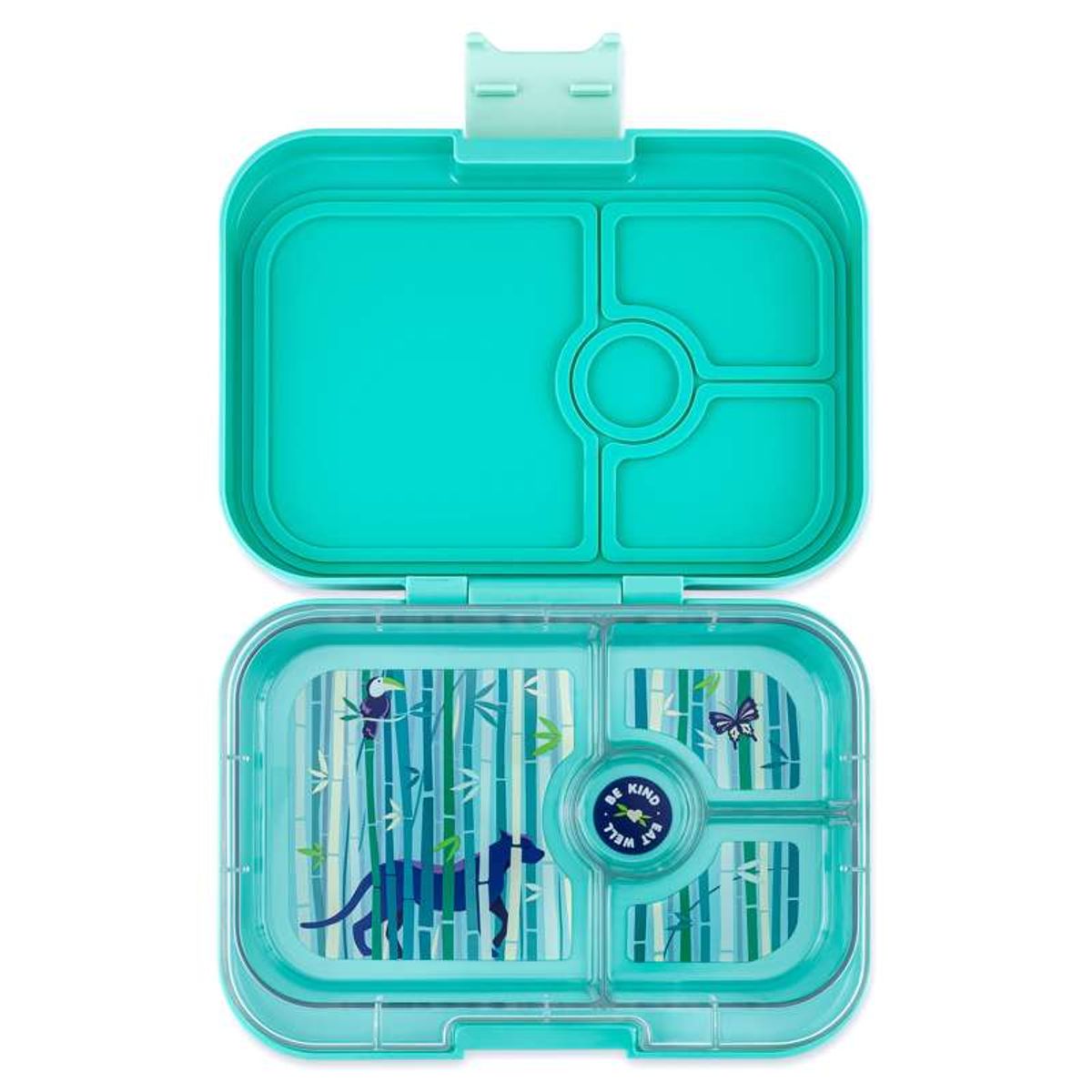 Yumbox Madkasse - Panino - 4 rum - Tropical Aqua/Panther