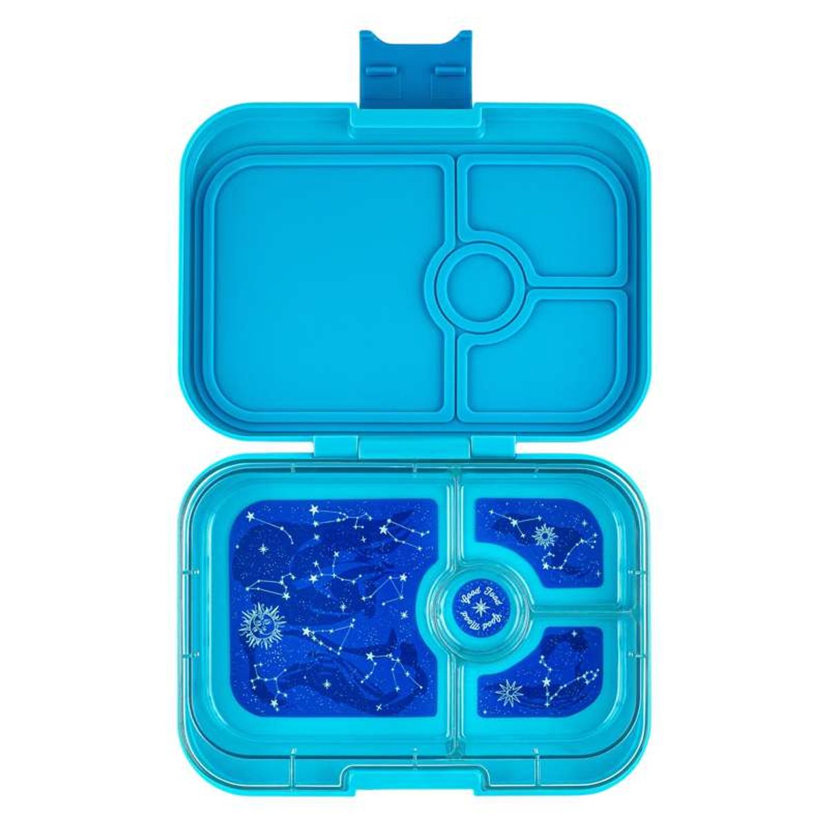 Yumbox Madkasse - Panino - 4 rum (Yoyo Yellow/Polar Bear)