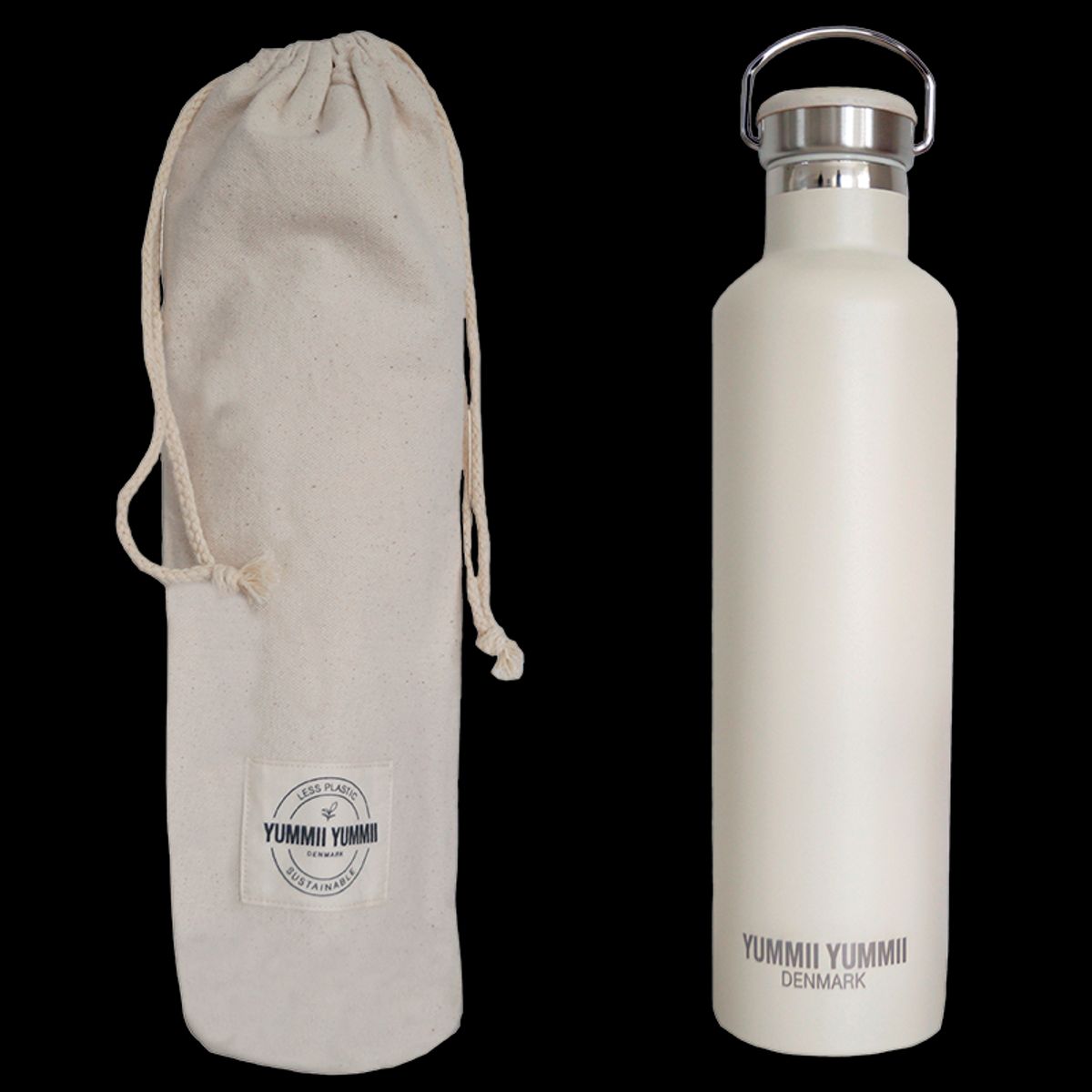 Yummii Yummii Termoflaske Pearl White Large (1 l)