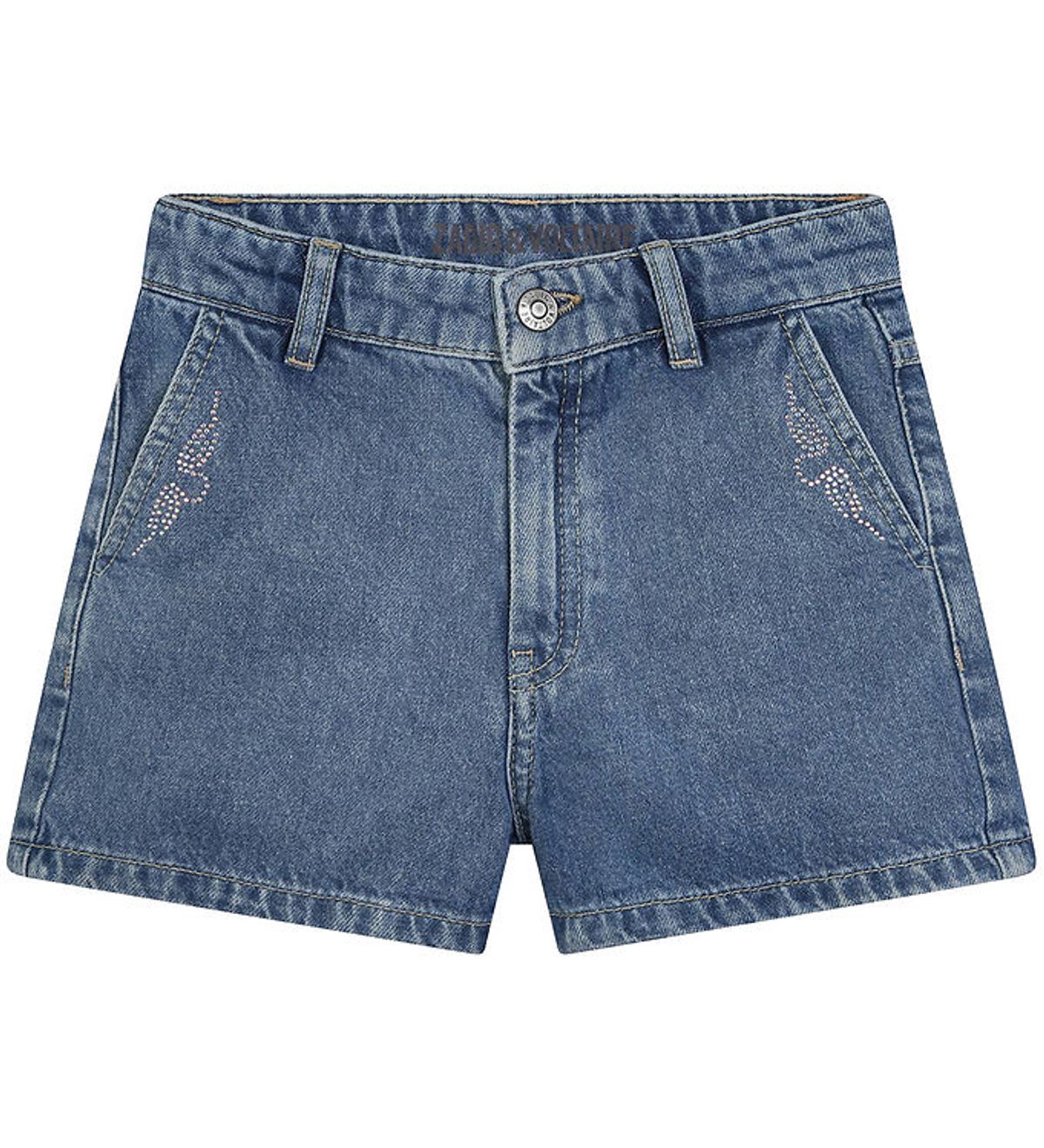 Zadig & Voltaire Denimshorts - Elle - Denim Blue m. Similisten