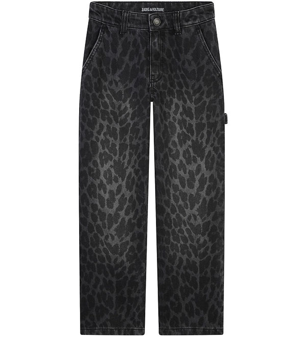 Zadig & Voltaire Jeans - Rinse Wash/Brush m. Leopardprint