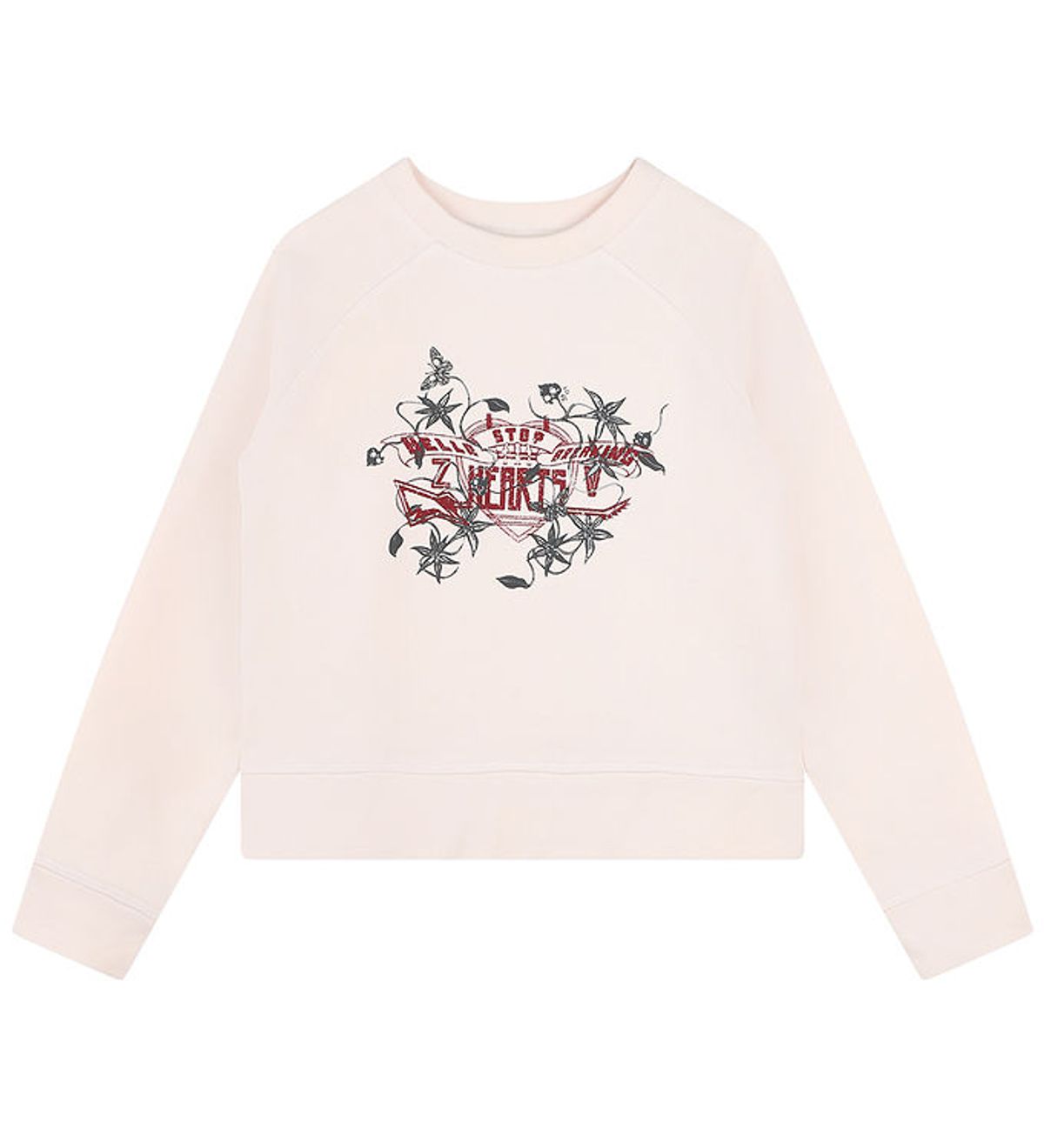 Zadig & Voltaire Sweatshirt - Apricot m. Print