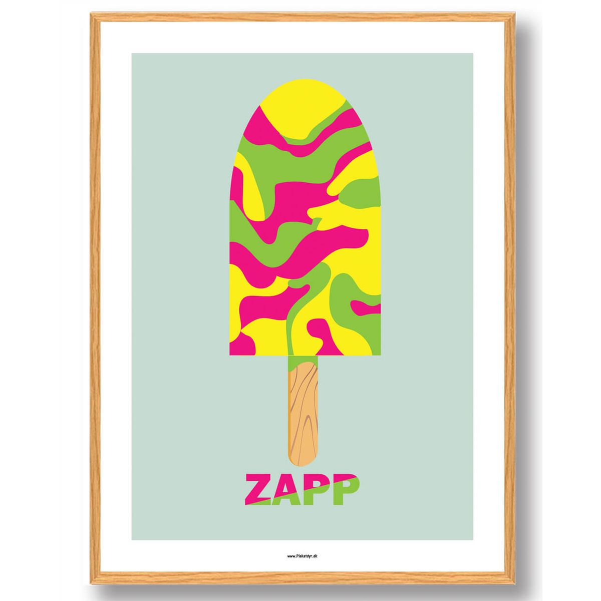 Zapp - plakat (Størrelse: L - 50x70cm (B2))