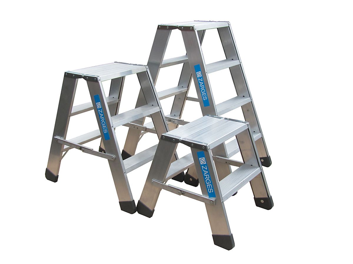 Zarges 49633 Arbejdsbuk aluminium 2x3 trin platform 375x230