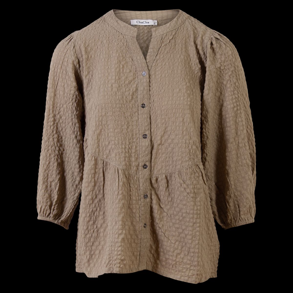 ZbyZ Dame Bluse - Sand - 50/52