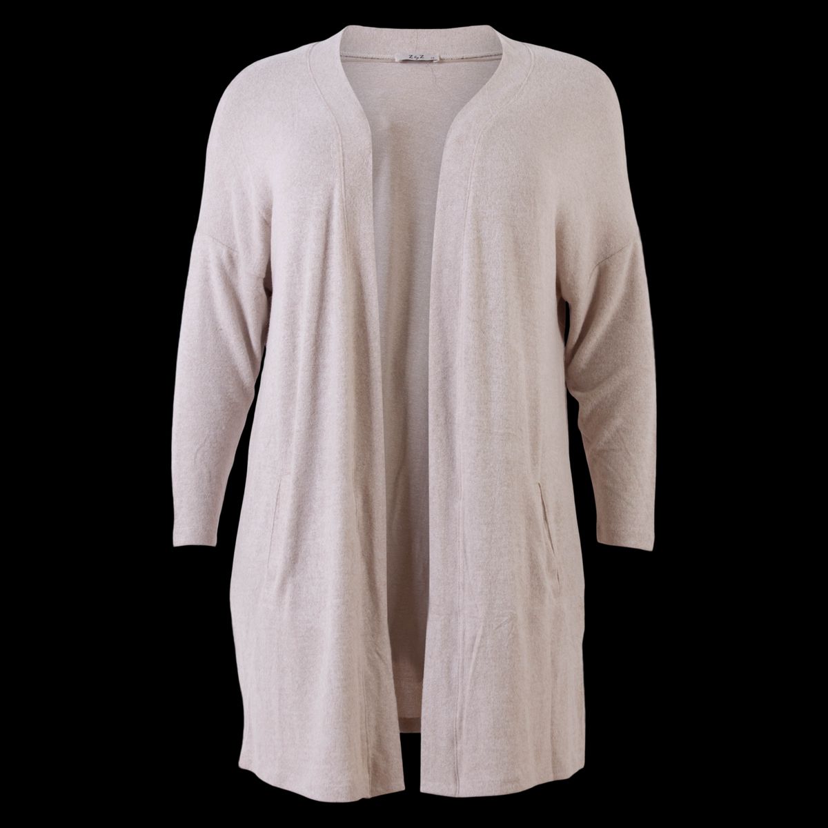 ZbyZ Dame Cardigan - Beige - 42/44