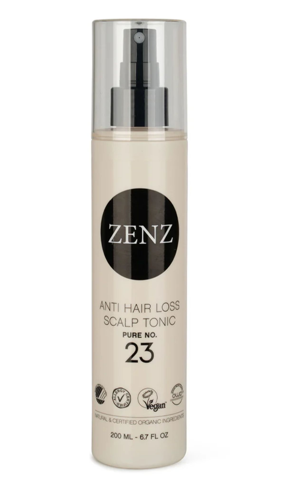 Zenz Organic Anti Hair Loss Scalp Tonic Pure No. 23, 200ml.