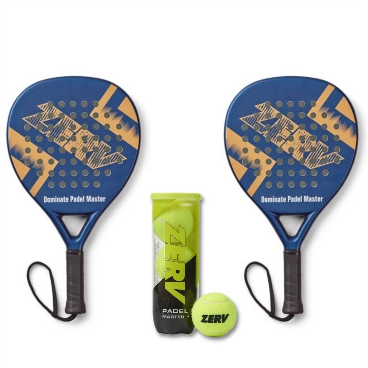 ZERV Padel Pakketilbud (ZERV Dominate Padel Master + ZERV Padel Master+)