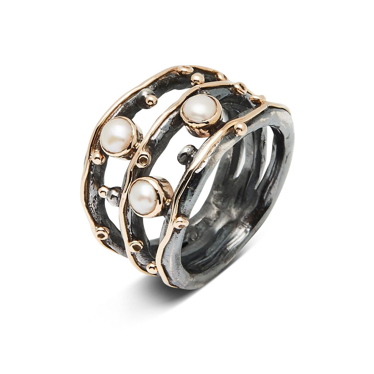 Zeus Tribeca Perle Ring - 56