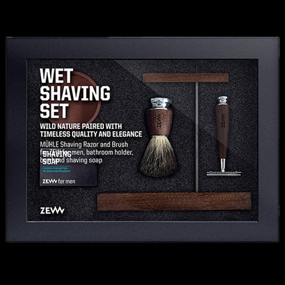 Zew for Men Wet Shaving Set (1 sæt)