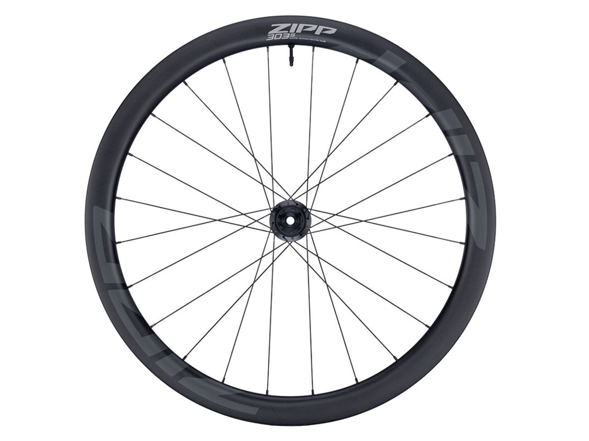 ZIPP - 303 S - Carbon Baghjul Til Disc - 700c - Tubeless - 45 mm Profil - SRAM/Shimano