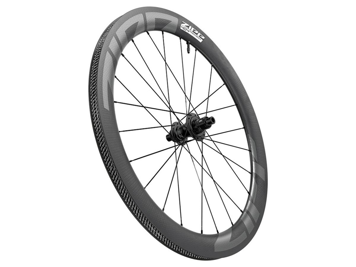 ZIPP - 404 - Carbon Baghjul Til Disc - 700c - Tubeless - 58 mm Profil - XDR