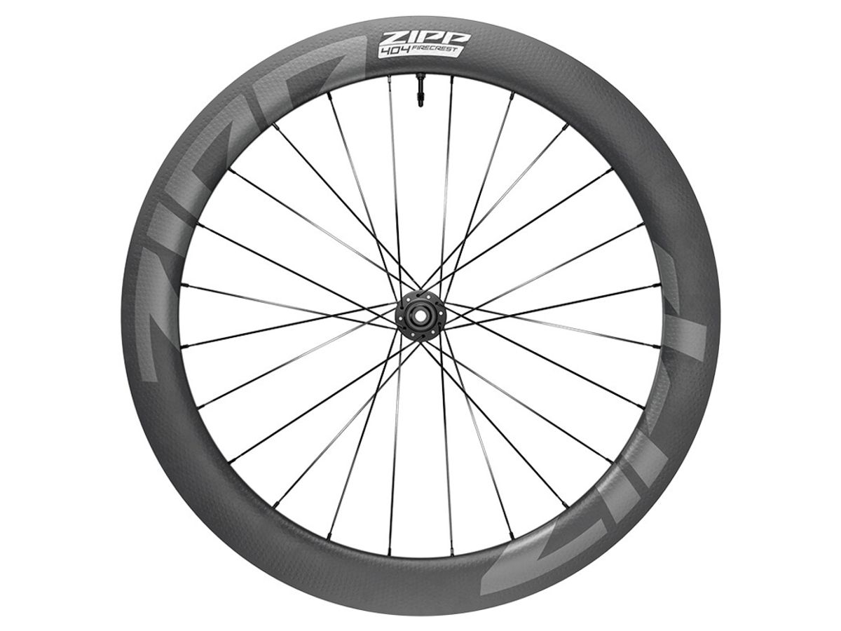 ZIPP - 404 Firecrest - Carbon Forhjul Til Disc - 700c - Tubeless - 58 mm Profil