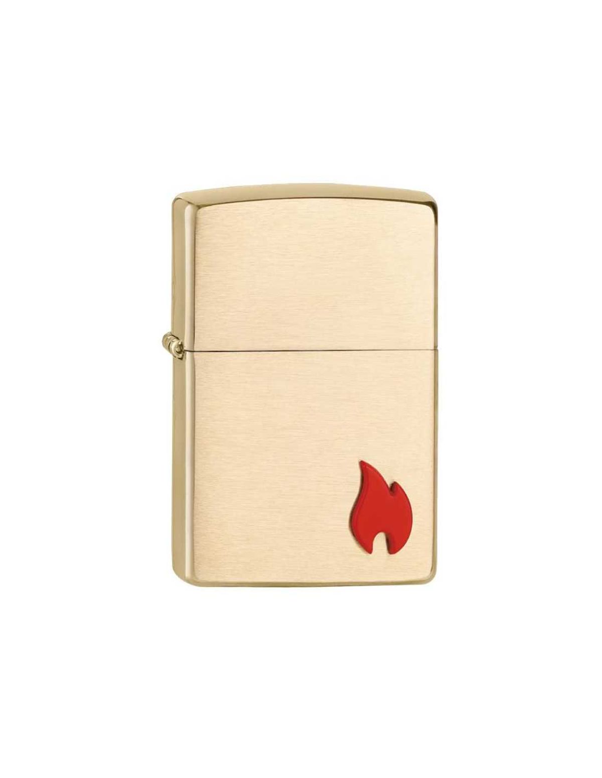 Zippo 204B Red Flame Emblem Small - Zippo lighter