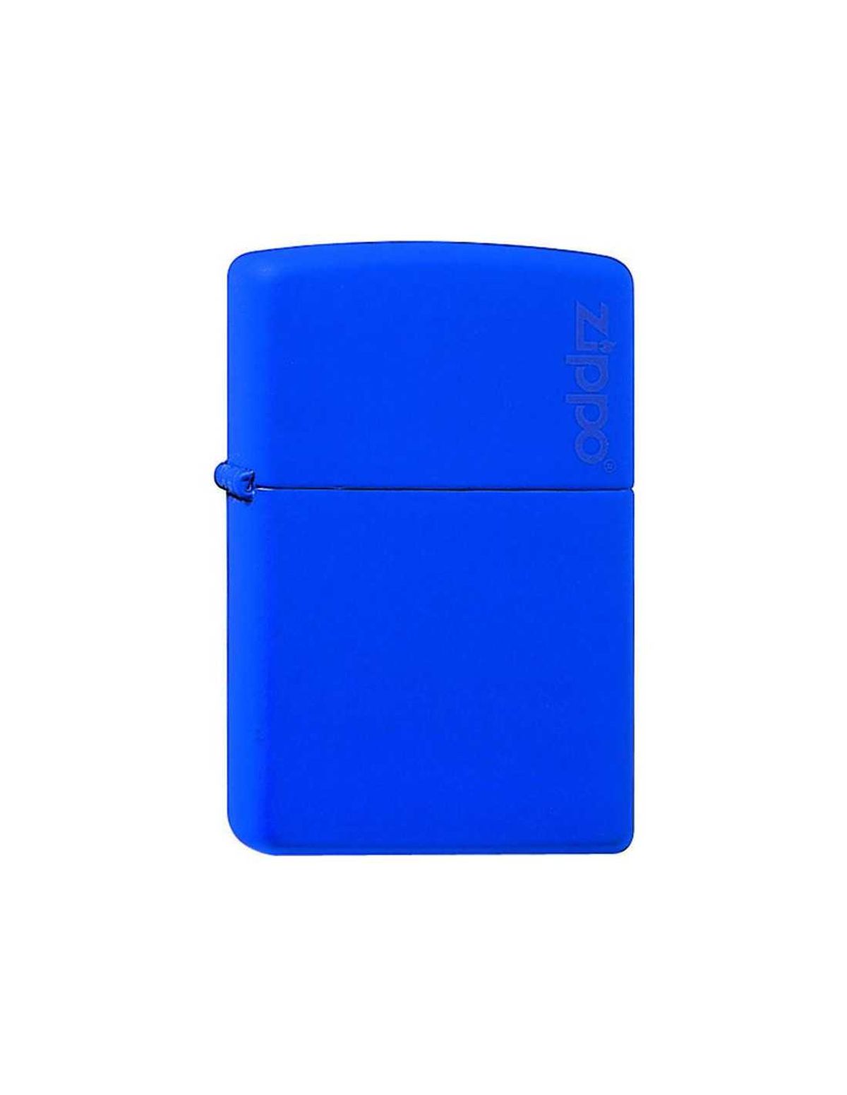 Zippo 229ZL ROYAL BLUE MATTE M/ ZIPPO LOGO - Zippo lighter