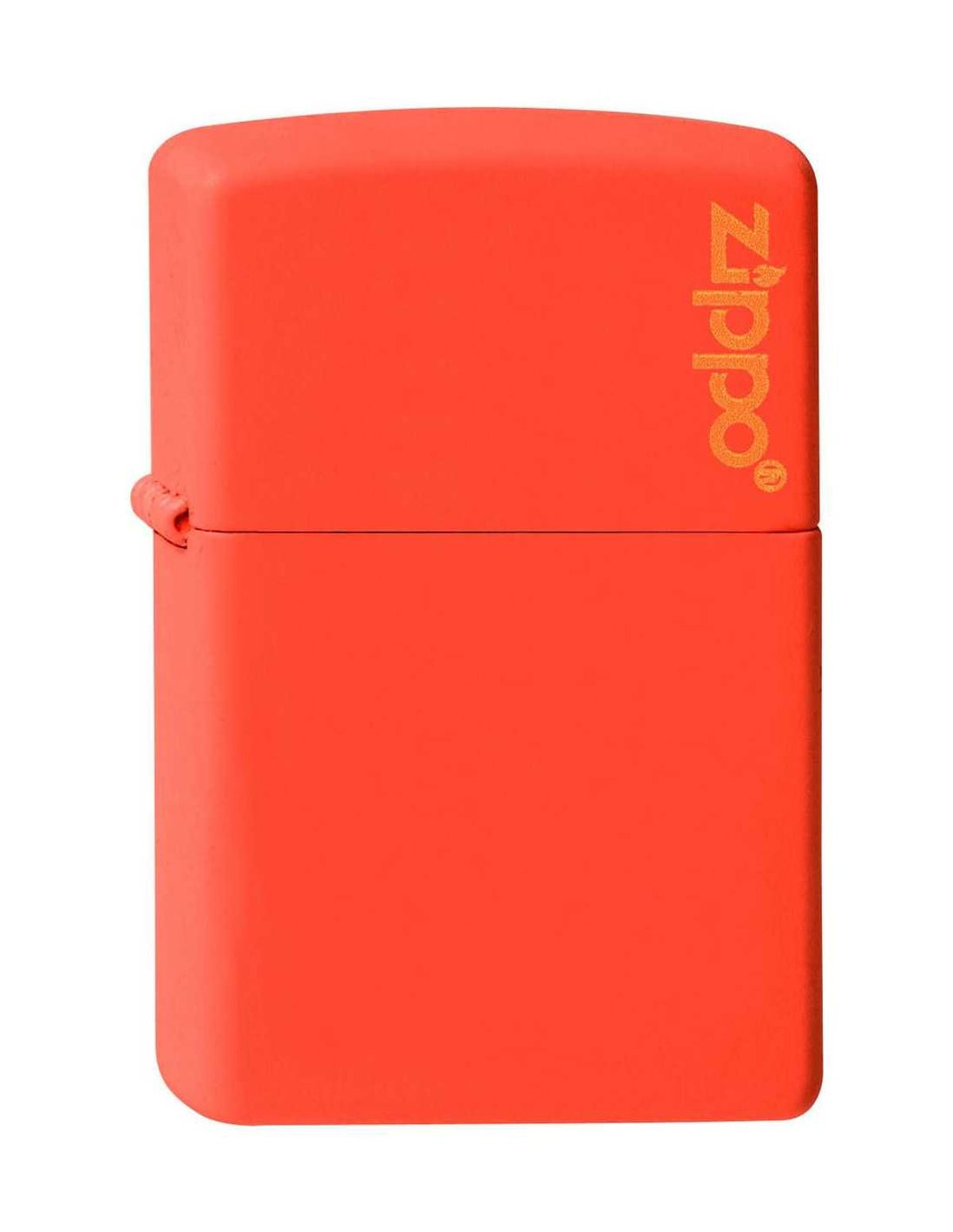 Zippo 231ZL ORANGE med Zippo logo - Zippo lighter