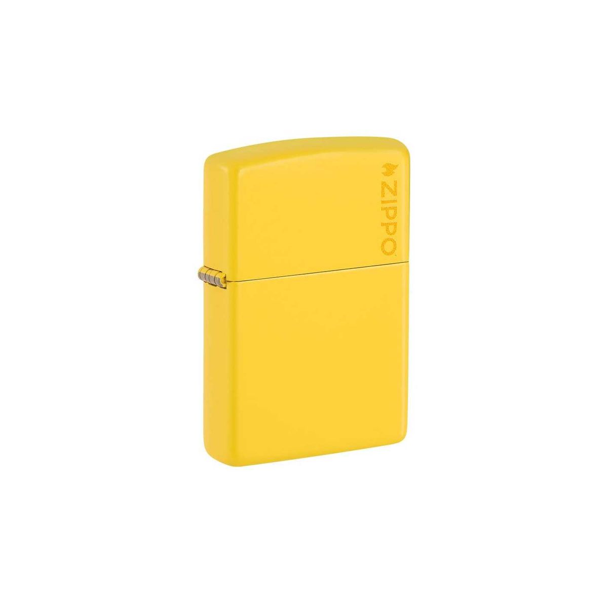 Zippo 46019ZL Sunflower med Zippo Logo - Gul Zippo lighter