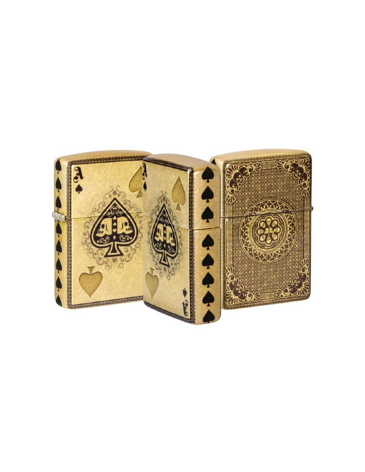 Zippo 48458 Ace of Spades Design - Zippo lighter