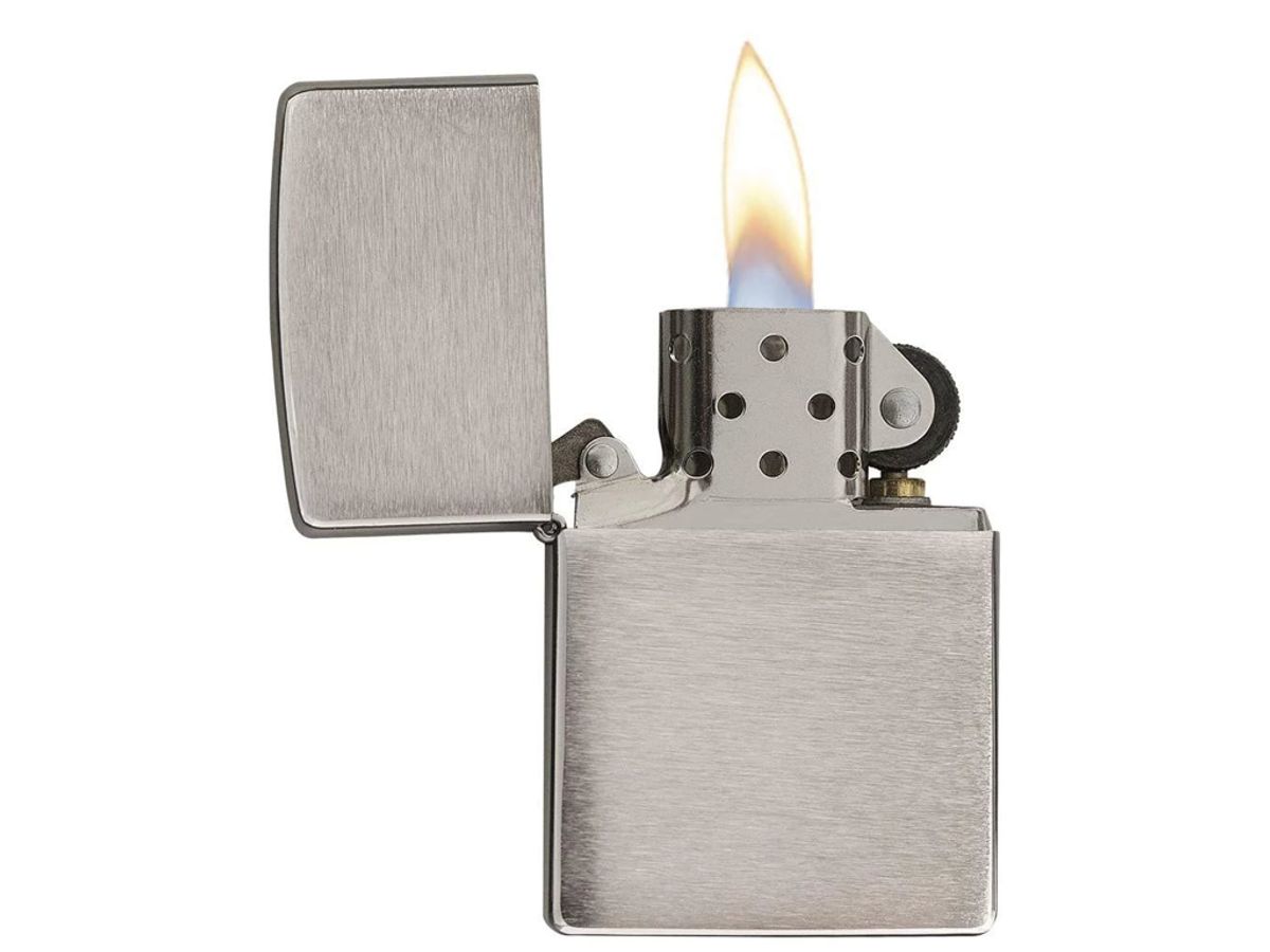 Zippo Brushed Chrome - Lighter - Børstet krom