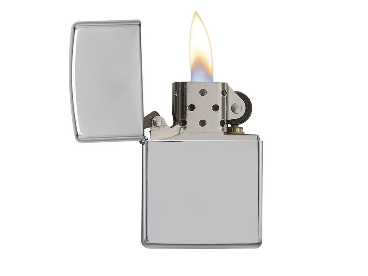 Zippo High Polish Chrome - Lighter - Poleret krom