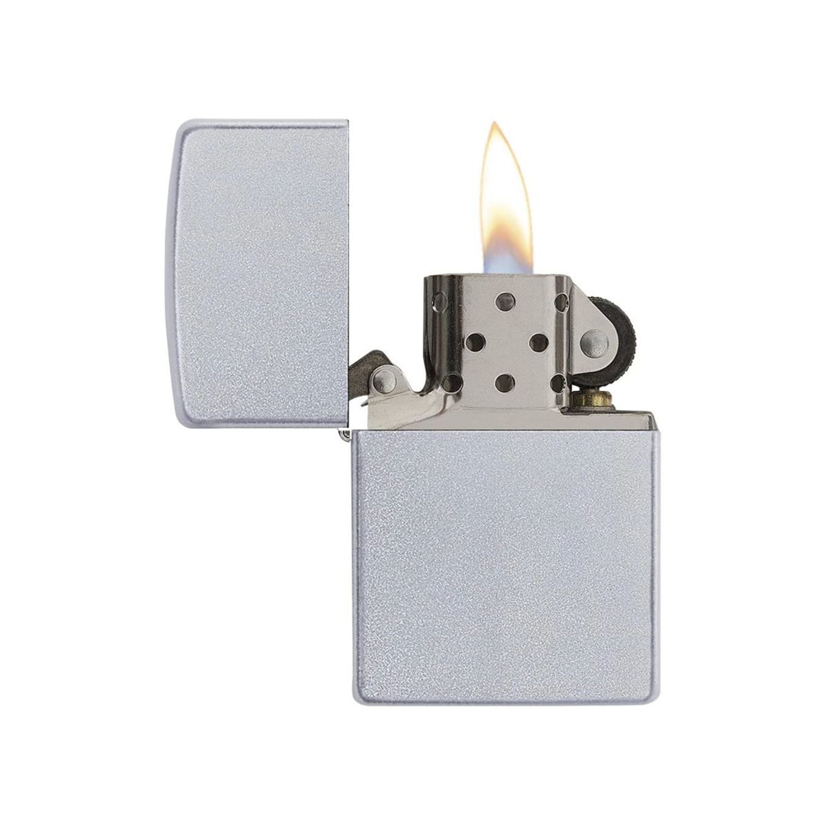 Zippo Satin Chrome - Lighter - Krom